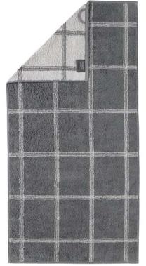 Vonios rankšluostis Cawo Two Tone 604 77, pilka sp., 150 cm x 80 cm