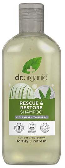 Šampūnas Dr. Organic Rescue Restore, 265 ml
