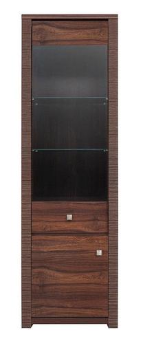 Vitrina Senegal A/REG1D1WL, ruda sp., 62 cm x 42 cm x 203 cm
