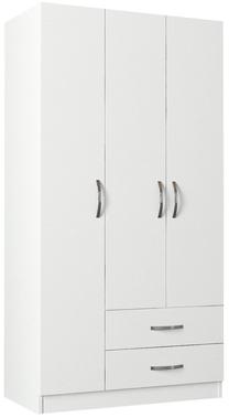 Spinta Kalune Design Diva 3, balta sp., 90 cm x 47 cm x 173 cm