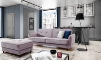 Sofa Bellis Loco 24, rožinė sp., 90 x 220 cm x 83 cm