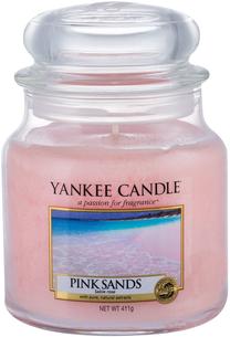 Svece, aromātiskā Yankee Candle, 65 h, rozā krās.