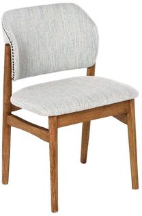 Valgomojo kėdė Miloo Westport ML13057, ruda sp./žydra sp., 51 cm x 59 cm x 79.5 cm