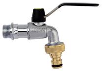 Čiaupas TDM Brass ART.450B, 1/2 colio - išorinis sriegis