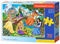 Dėlionė Castorland Princess in Garden, 40 cm x 29 cm, 70 vnt., įvairių spalvų