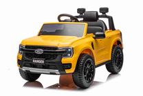 Bērnu elektroauto RoGer Ford Ranger Lift, dzeltena krās.