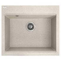 Кухонная мойка Laveo Tau SBT_410Y, Beige, гранит, 57 см x 50 см x 20 см, beige