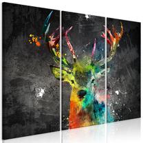 Reprodukcija Artgeist Rainbow Deer HKNW0665-DK, 90 cm x 60 cm