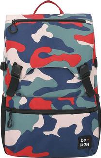 Skolas mugursoma Herlitz Be.bag be.smart, daudzkrāsaina, 43 cm x 18 cm x 30 cm