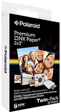 Momentinės fotoplokštelės Polaroid Premium ZINK, kadrų sk. 20