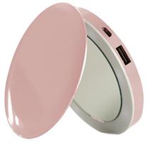 Nešiojamas įkroviklis (Power bank) Hyperdrive Pearl Mirror, 3000 mAh, rožinė sp.