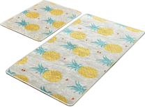 Vonios kilimėlių rinkinys Foutastic Ananas 359CHL2218, įvairių spalvų, 100 cm x 60 cm