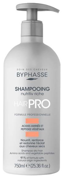 Šampūnas Byphasse Hair Pro Nutritiv Riche, 750 ml