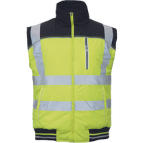 Veste vīriešu Cerva Knoxfield HVPS Revers, dzeltena krās., M izmērs