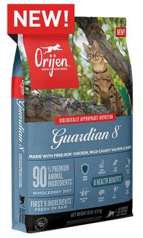 Sausā kaķu barība Orijen Guardian 8, 1.8 kg