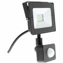 Prožektor liikumisanduriga, lakke või seina Retlux RSL 246 LED, 10 W, 800 lm, 4000 °K, IP65, must v.