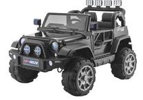 Bērnu elektroauto Lean Cars Jeep HP-012, melna krās.
