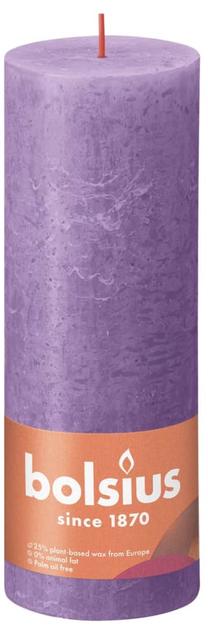 Žvakė, cilindrinė Bolsius Shine Vibrant Violet, 85 h, 4 vnt., violetinė sp.