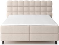 Lova pusantros vietos Camma Royal 01, 140 x 200 cm, balta, su čiužiniu