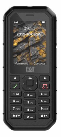 Mobilusis telefonas Caterpillar 8MB/8MB, juoda (pažeista pakuotė)/01