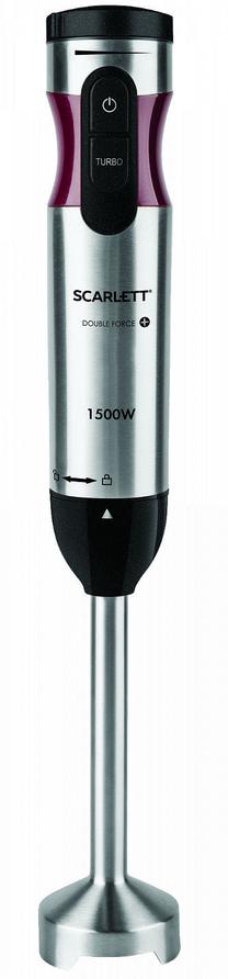 Rokas blenderis Scarlett SC-HB42F45, nerūsējošā tērauda krās./sarkana krās.