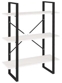 Pastatoma lentyna VLX 3-Tier 806533, balta sp./juoda sp., 105 cm x 30 cm x 60 cm