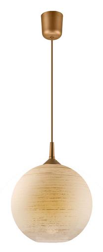 Šviestuvas kabinamas Lamkur LM 1.1/4, E27, 1 x 60 W, smėlio ruda sp. / aukso sp.