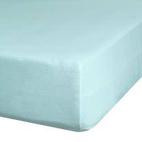 Paklodė Jersey D91, mėtinė (mint) sp., 140 x 200 cm, su guma