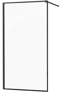 Dušo sienelė Mexen Kioto 800-100-101-70-70, 100 cm x 200 cm, juoda sp./grūdintas