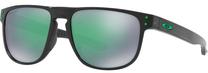 Sporta saulesbrilles Oakley Holbrook R OO9377 937703, 55 mm, melna krās./zaļa krās.