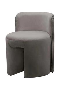 Valgomojo kėdė Kayoom Curvy 125, matinė, pilka sp., 52 cm x 47 cm x 62.5 cm