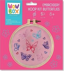 Izšūšanas komplekts Tm Toys Wow Box Butterflies, daudzkrāsaina