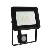 Prožektor liikumisanduriga, seinakinnitus Spectrum Noctis Lux3 SLI029049NW, 20 W, 2000 lm, 4000 °K, IP44, must v.