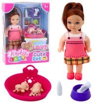 Кукла с аксессуарами Lean Toys Kaibibi Cute Pet, 12 см, многоцветный