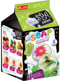 Ziepju gatavošanas komplekts Ranok Creative Your Spa Salon Flowering Meadow, daudzkrāsaina