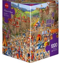 Dėlionė Heye Bunny Battles, 1000 vnt.
