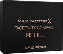 Kompaktinė pudra, papildymas Max Factor Facefinity Compact Refill, SPF 20, warm porcelain sp., 31, 10 ml