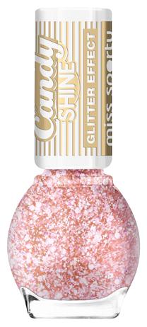 Viršutinis nagų lako sluoksnis Miss Sporty, pink marshmallow sp., 7 ml