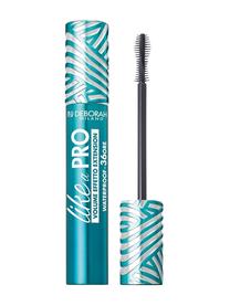 Blakstienų tušas Deborah Milano Like A Pro Volume Waterproof, 13 ml, juoda sp.