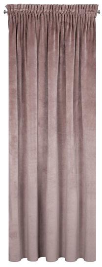 Nakts aizkari Villa ZAK-12, gaiši rozā krās., 140 cm x 270 cm