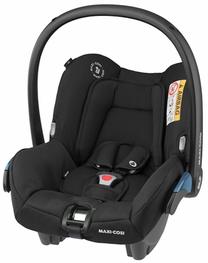 Nešiojama autokėdutė su lopšiu Maxi-Cosi Citi Essential, juoda sp., 0 - 13 kg