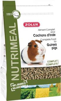 Barība grauzējiem Zolux Nutri'Meal, jūras cūciņām, 0.8 kg
