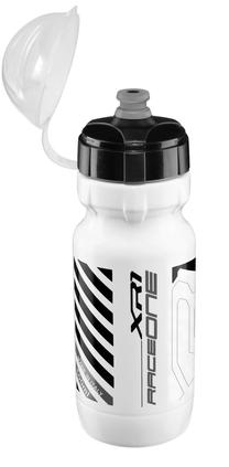 Ūdens pudele RaceOne XR1 BOTT97, balta krās./melna krās., plastmasa, 0.6 l