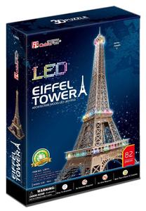 3D dėlionė Cubicfun Eiffel Tower (Light), 82 vnt.
