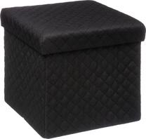 Pufas 5five, juoda sp., 30 cm x 31 cm x 31 cm