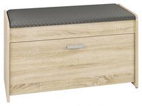 Batų dėžė MN, smėlio ruda, 90 cm x 36 cm x 53 cm