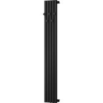 Vandeninis rankšluosčių džiovintuvas Mexen Flux, juoda sp., 24 cm x 150 cm, 450 W