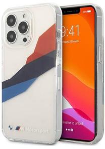 Чехол для телефона BMW Motorsport Tricolor Apple iPhone 13 Pro Max, синий цв./белый цв./красный цв., Apple