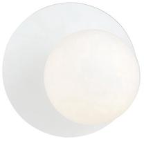 Šviestuvas sieninis Emibig Oslo K1 1189/K1, E14, 1 x 10 W, balta sp. / balta sp.