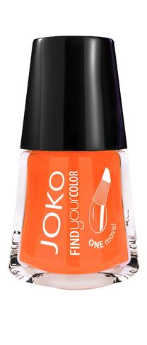 Nagų lakas Joko Find Your Color, vibrant orange sp.